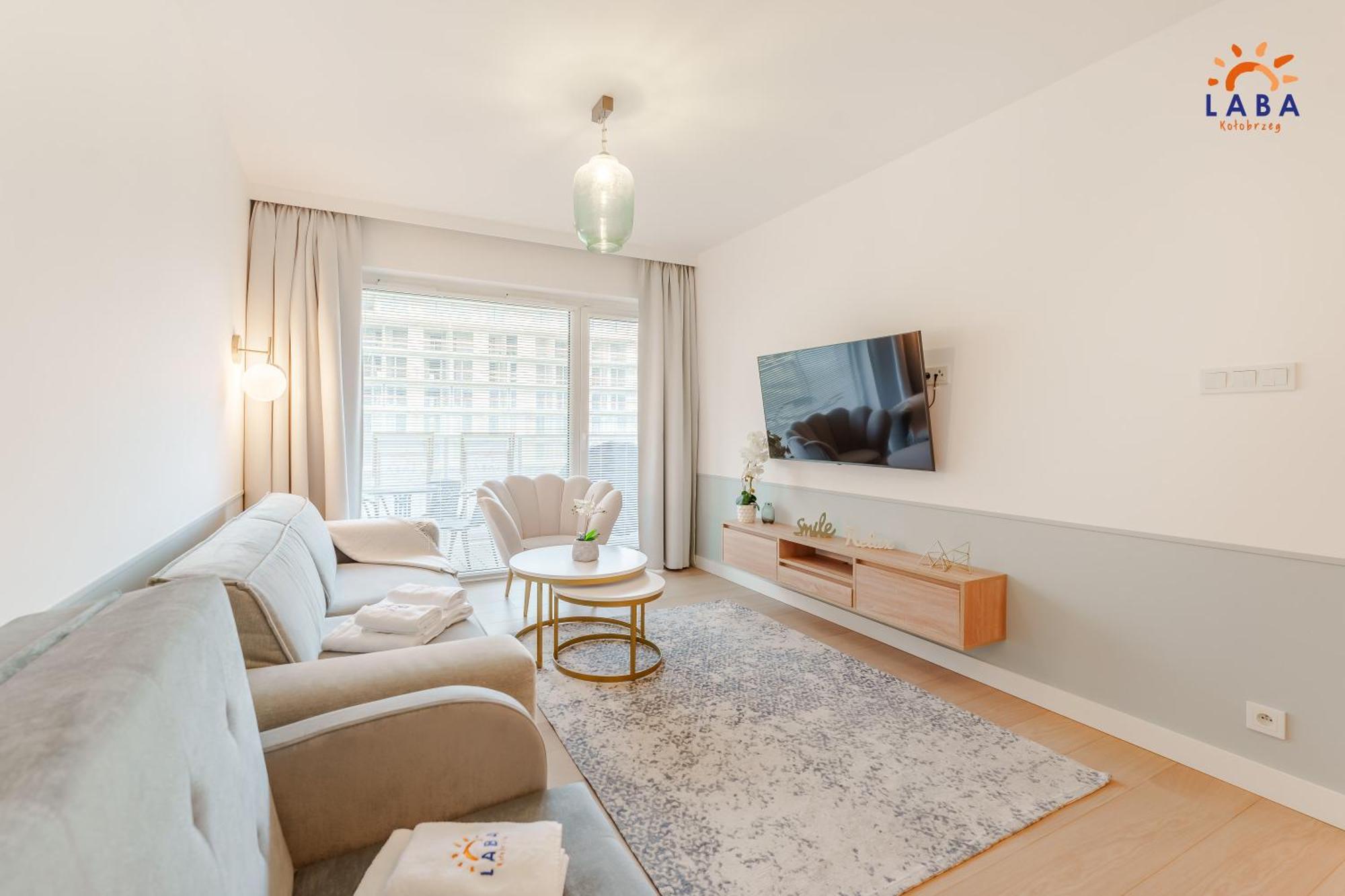 Laba Kolobrzeg Apartamenty Polanki Aqua Parking, Basen W Cenie מראה חיצוני תמונה