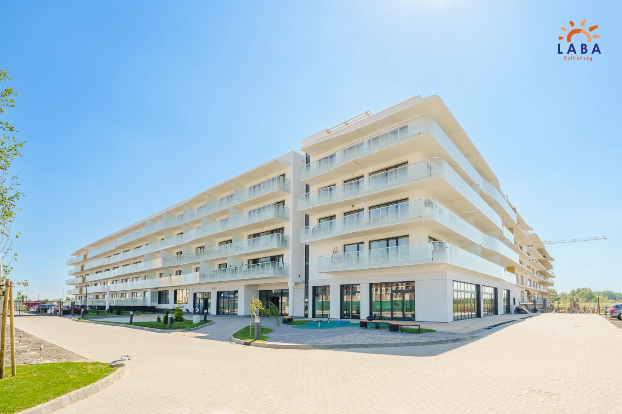 Laba Kolobrzeg Apartamenty Polanki Aqua Parking, Basen W Cenie מראה חיצוני תמונה